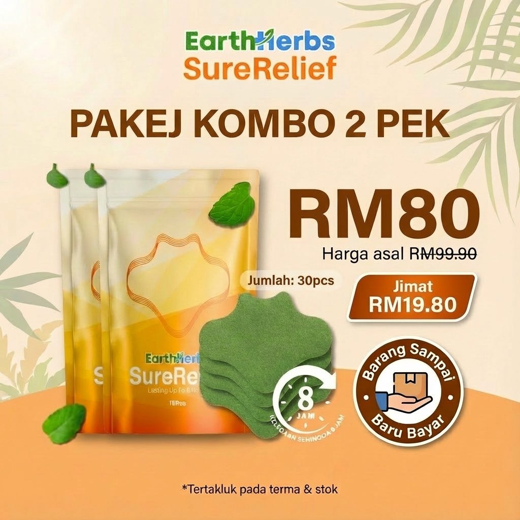 Set Combo Murah - SURELIEF 2 PEK ( 30 PCS )